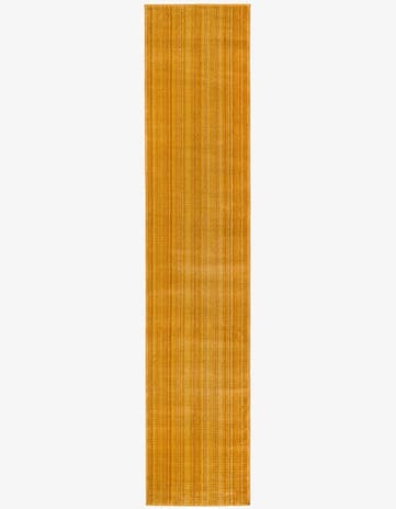Yellow Gemstone Runner Rug