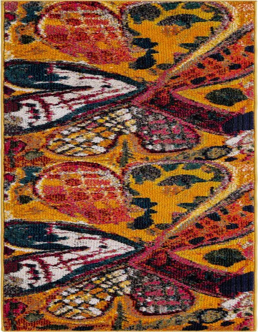 Detail image of 2' x 8' Washable Haerfest Runner Rug
