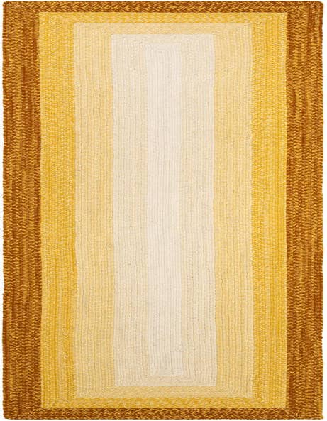 Detail image of 2' 7 x 12' Hand Braided Wool Runner Rug