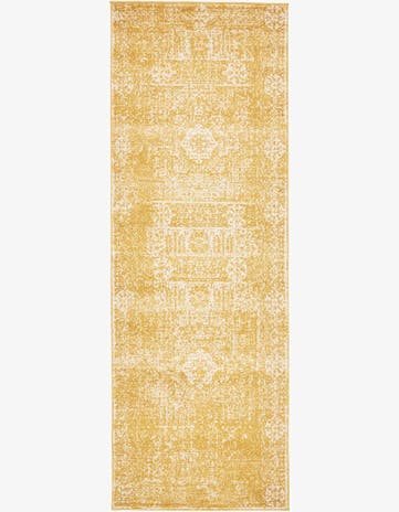 Yellow Heritage Runner Rug