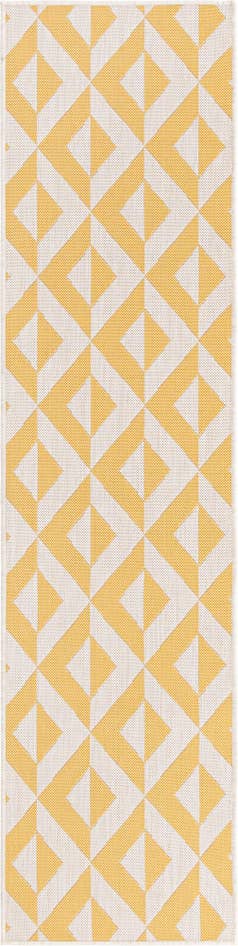 Detail image of 2' x 8' Easy-Clean Jill Zarin Napa Indoor / Outdoor Runner Rug