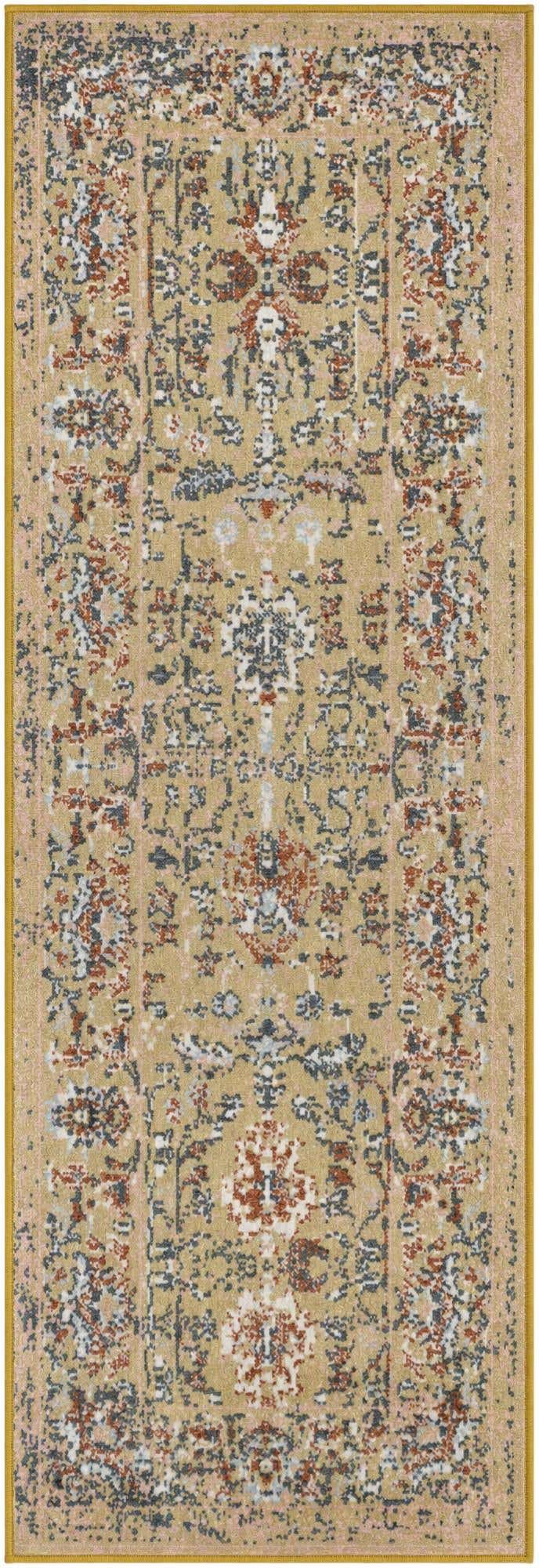 2' x 6' Kamala Washable Runner Rug