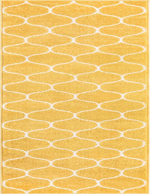 Detail image of 2' x 8' 8 Lattice Frieze Runner Rug
