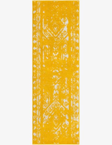 Yellow Lennon Runner Rug