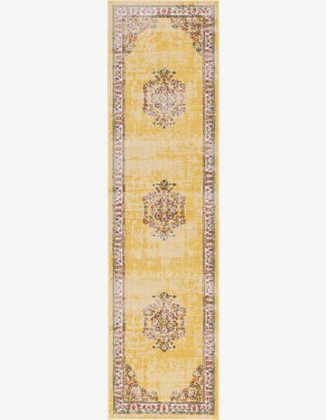 Yellow Lucerne Runner Rug