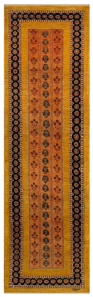 Detail image of 2' 9 x 9' 3 Luribaft Wool Runner Rug
