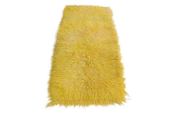 Detail image of 2' 3 x 5' Hand Knotted Moroccan Wool Runner Rug