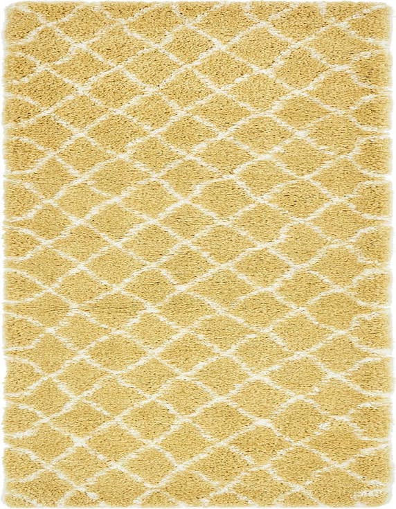 Detail image of 2' 7 x 10' Moroccan Shag Runner Rug