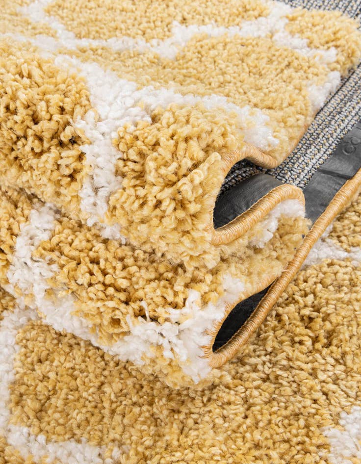 Detail image of 2' 7 x 10' Moroccan Shag Runner Rug