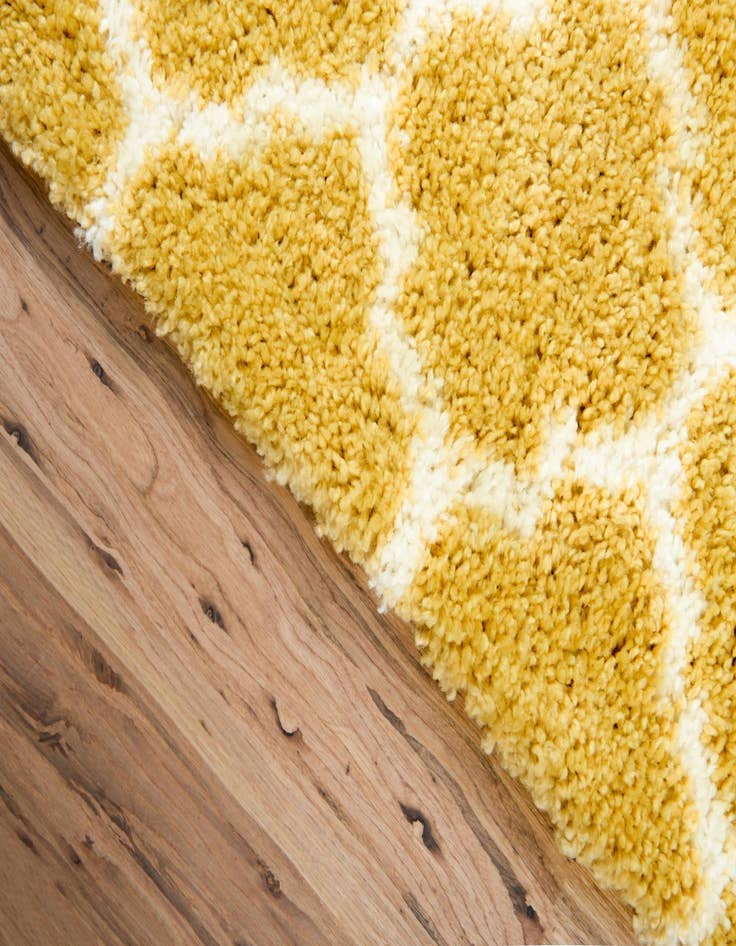 Detail image of 2' 7 x 10' Moroccan Shag Runner Rug