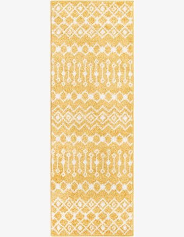 2' x 6' Moroccan Trellis Runner Rug