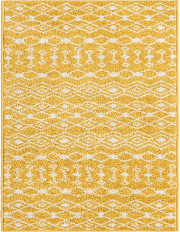 Detail image of 2' x 7' Moroccan Trellis Runner Rug