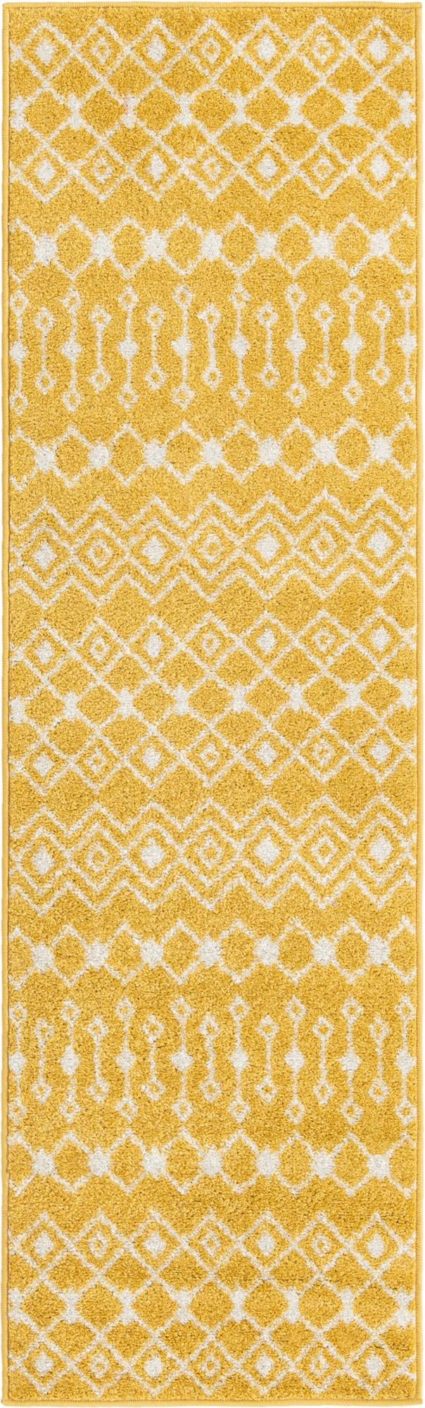 Primary image 2' x 7' Moroccan Trellis Runner Rug