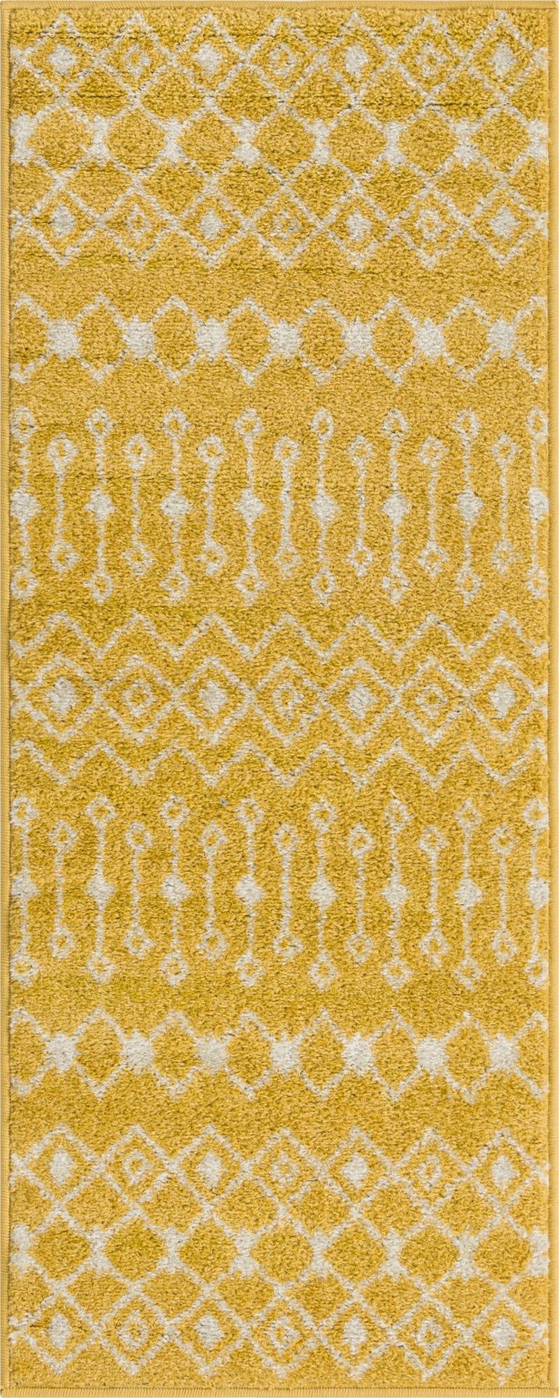 Primary image 2' x 5' Moroccan Trellis Runner Rug