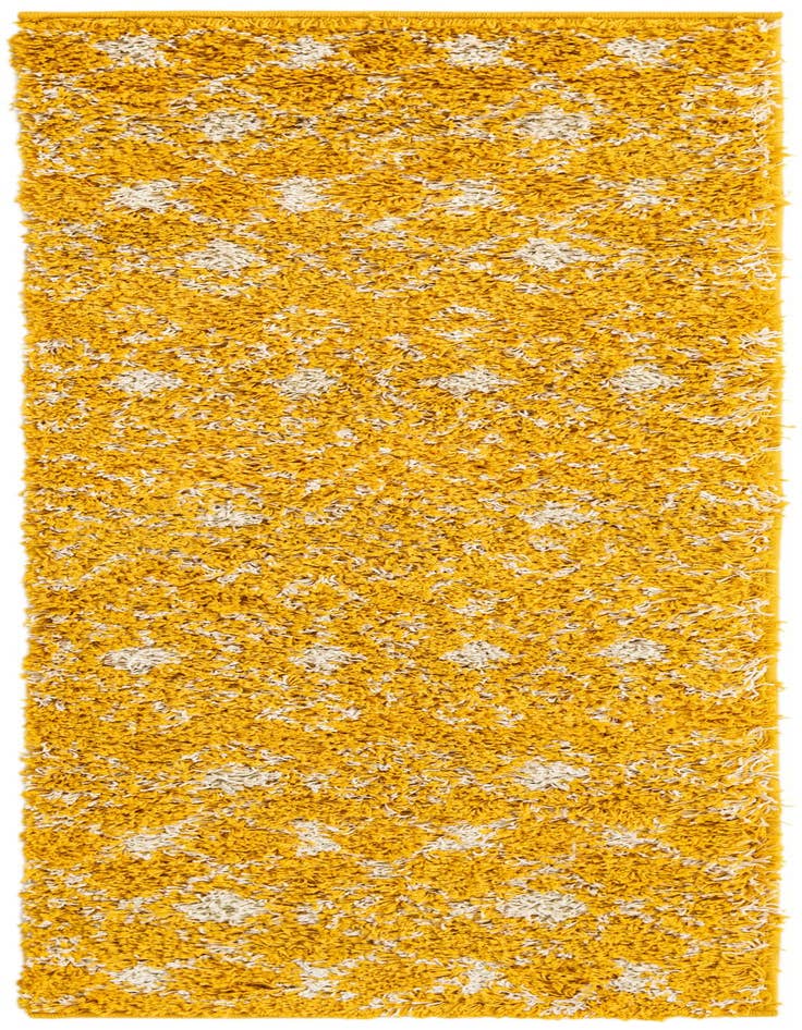 Detail image of 2' x 6' Moroccan Trellis Shag Runner Rug