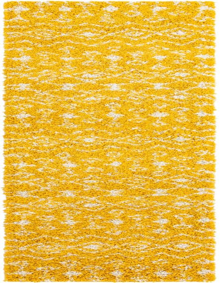 Detail image of 2' 7 x 12' Moroccan Trellis Shag Runner Rug