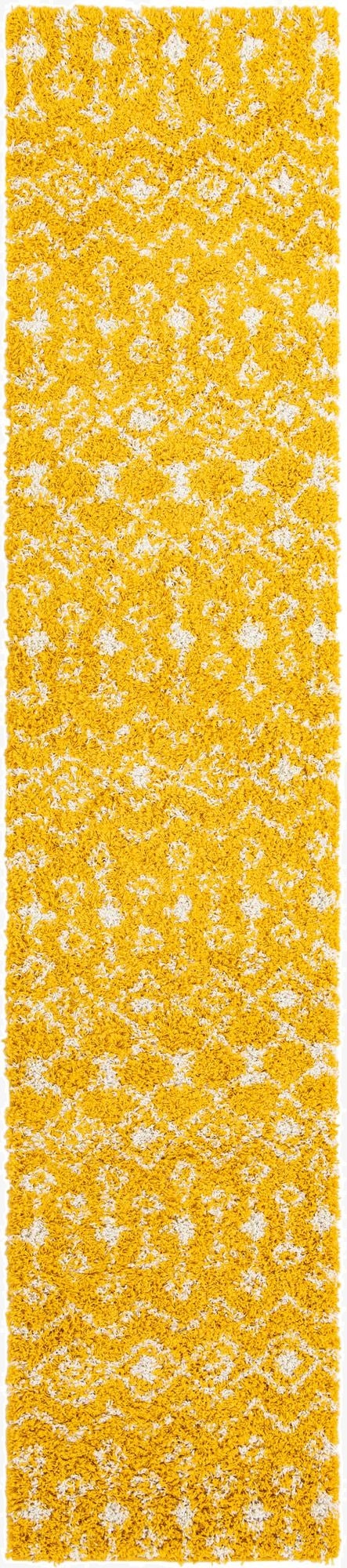 Primary image 2' 7 x 12' Moroccan Trellis Shag Runner Rug