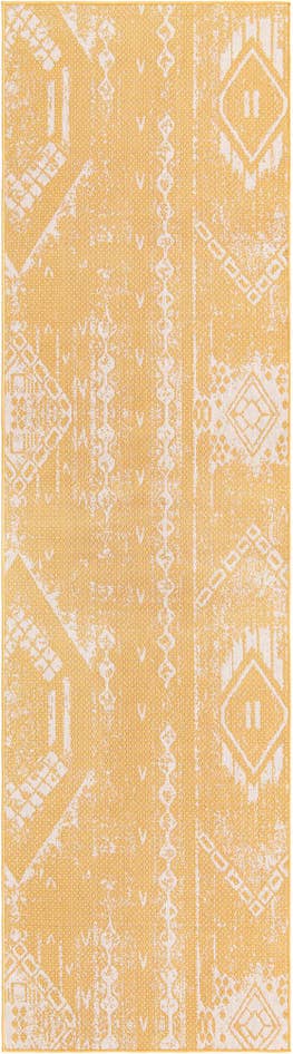 Detail image of 2' 7 x 12' Easy-Clean Bohemian Indoor / Outdoor Runner Rug