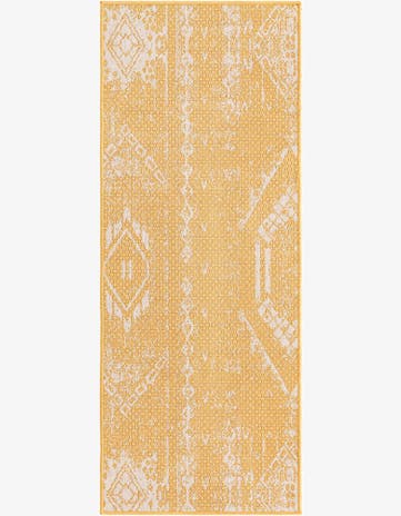 2' x 5' 3 Easy-Clean Bohemian Indoor / Outdoor Runner Rug