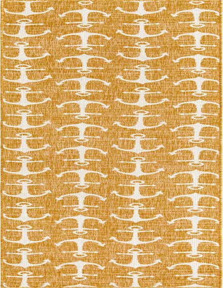 2' 7 x 12' Easy-Clean Coastal Indoor / Outdoor Runner Rug