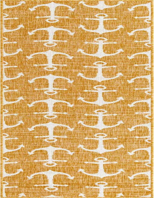 Detail image of 2' x 8' Easy-Clean Coastal Indoor / Outdoor Runner Rug