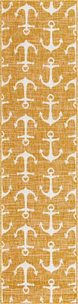 2' x 8' Easy-Clean Coastal Indoor / Outdoor Runner Rug
