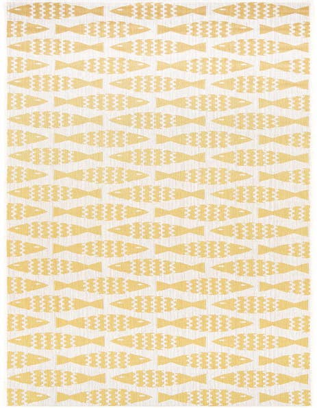 Detail image of 2' 7 x 12' Easy-Clean Coastal Indoor / Outdoor Runner Rug