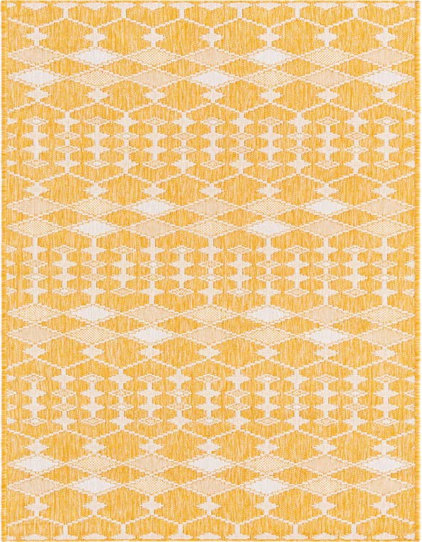 Detail image of 2' 7 x 10' Easy-Clean Lattice Indoor / Outdoor Runner Rug