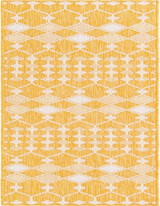 Detail image of 2' x 8' Easy-Clean Lattice Indoor / Outdoor Runner Rug