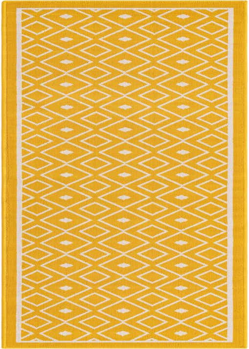 2' x 8' Easy-Clean Lattice Indoor / Outdoor Runner Rug