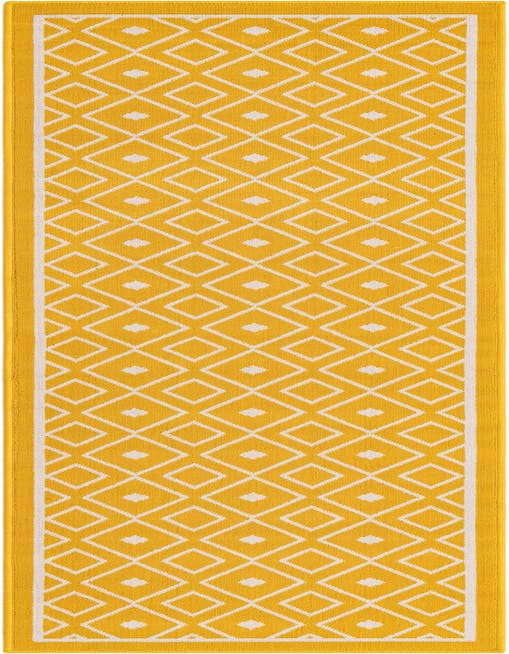 Detail image of 2' x 8' Easy-Clean Lattice Indoor / Outdoor Runner Rug