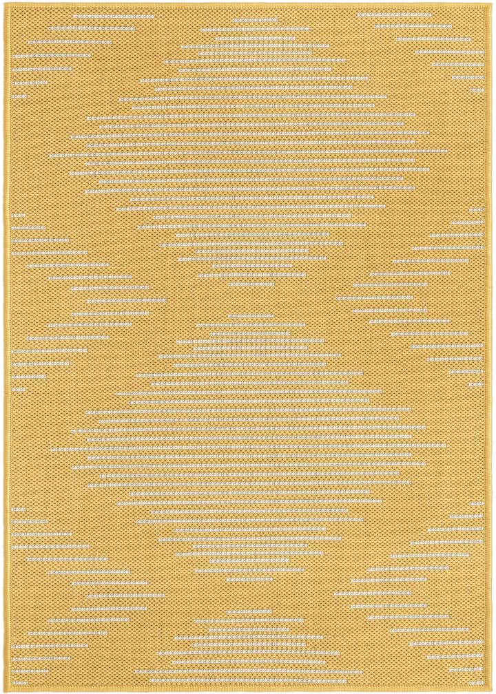 2' x 4' Easy-Clean Modern Indoor / Outdoor Runner Rug