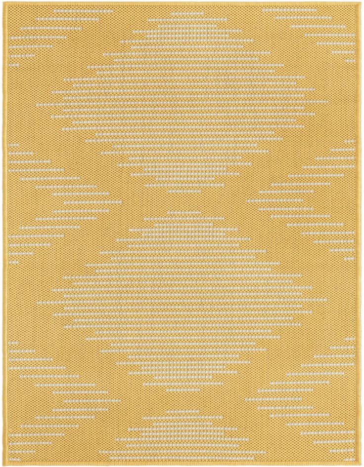 Detail image of 2' x 4' Easy-Clean Modern Indoor / Outdoor Runner Rug