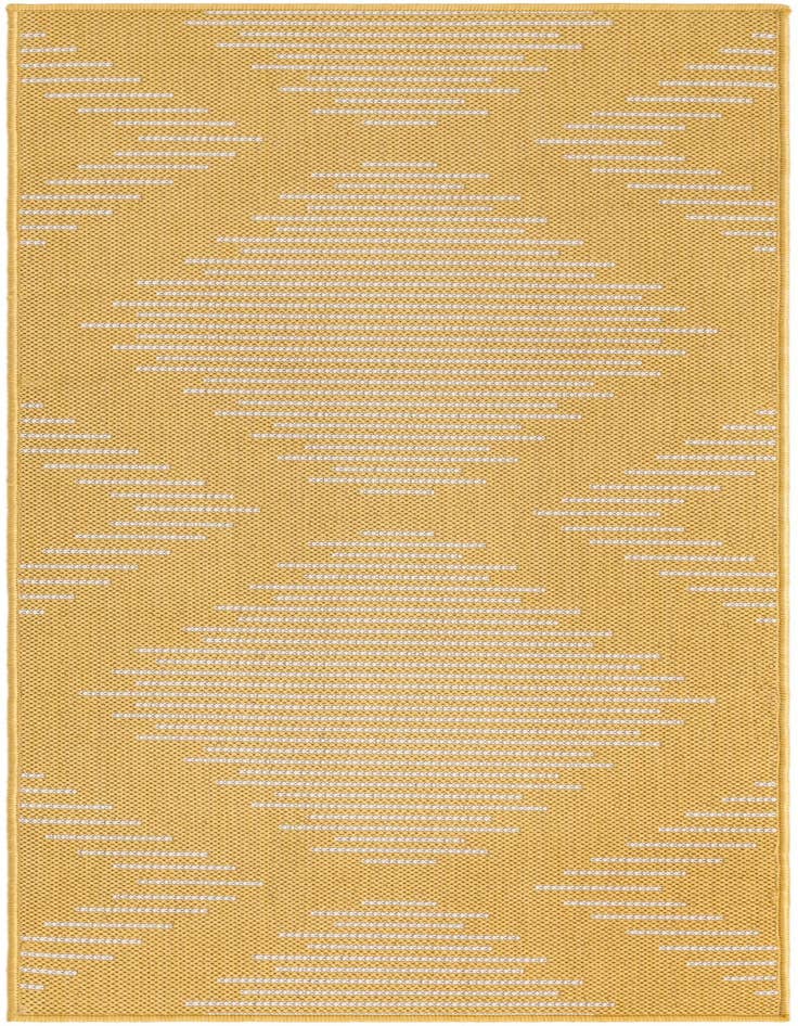 Detail image of 2' x 5' 3 Easy-Clean Modern Indoor / Outdoor Runner Rug