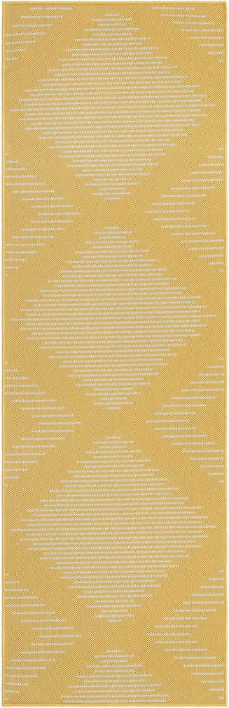 2' x 8' Easy-Clean Modern Indoor / Outdoor Runner Rug
