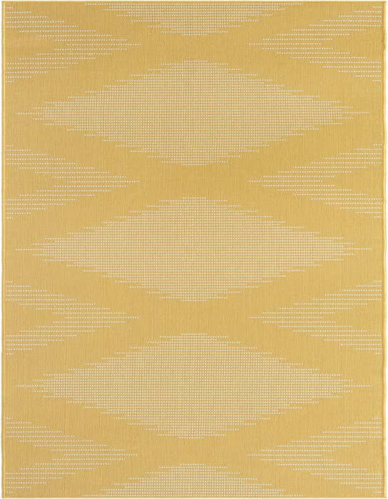 Detail image of 3' 3 x 12' Easy-Clean Modern Indoor / Outdoor Runner Rug