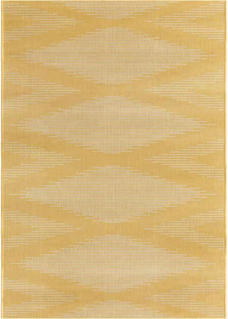 3' 3 x 14' Easy-Clean Modern Indoor / Outdoor Runner Rug
