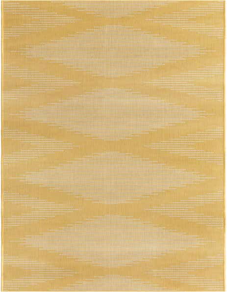 3' 3 x 14' Easy-Clean Modern Indoor / Outdoor Runner Rug
