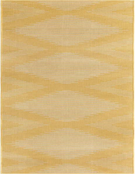 Detail image of 3' 3 x 14' Easy-Clean Modern Indoor / Outdoor Runner Rug