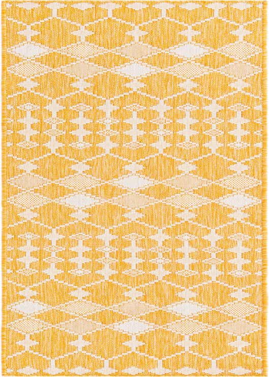 2' x 8' Easy-Clean Trellis Indoor / Outdoor Runner Rug