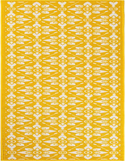 2' 7 x 10' Easy-Clean Trellis Indoor / Outdoor Runner Rug