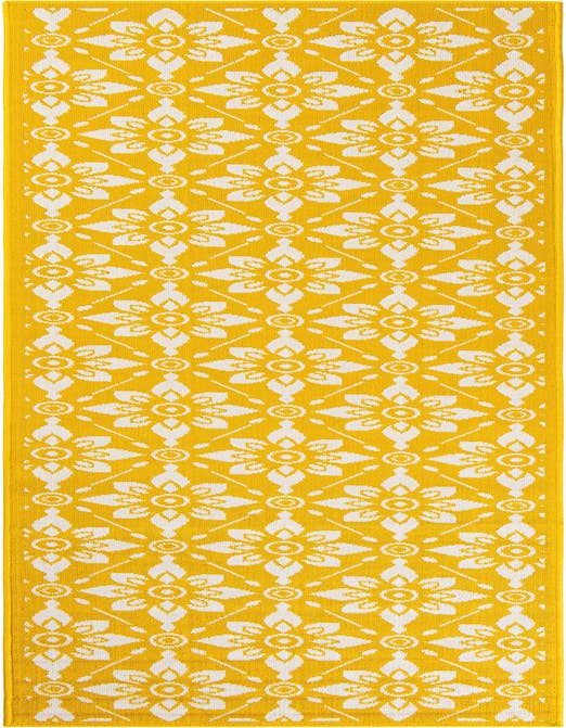 Detail image of 2' 7 x 10' Easy-Clean Trellis Indoor / Outdoor Runner Rug