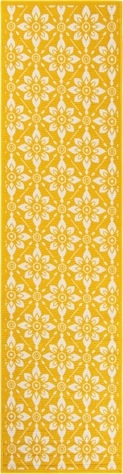 Detail image of 2' 7 x 10' Easy-Clean Trellis Indoor / Outdoor Runner Rug