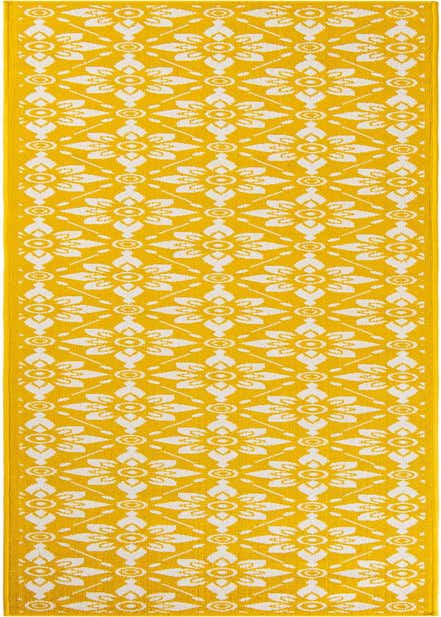 2' 7 x 12' Easy-Clean Trellis Indoor / Outdoor Runner Rug