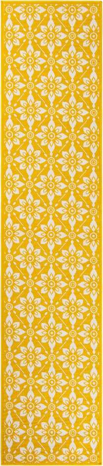 Detail image of 2' 7 x 12' Easy-Clean Trellis Indoor / Outdoor Runner Rug