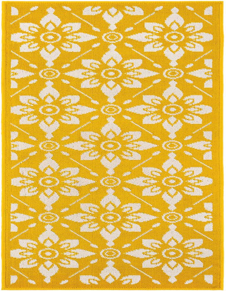 2' x 5' Easy-Clean Trellis Indoor / Outdoor Runner Rug