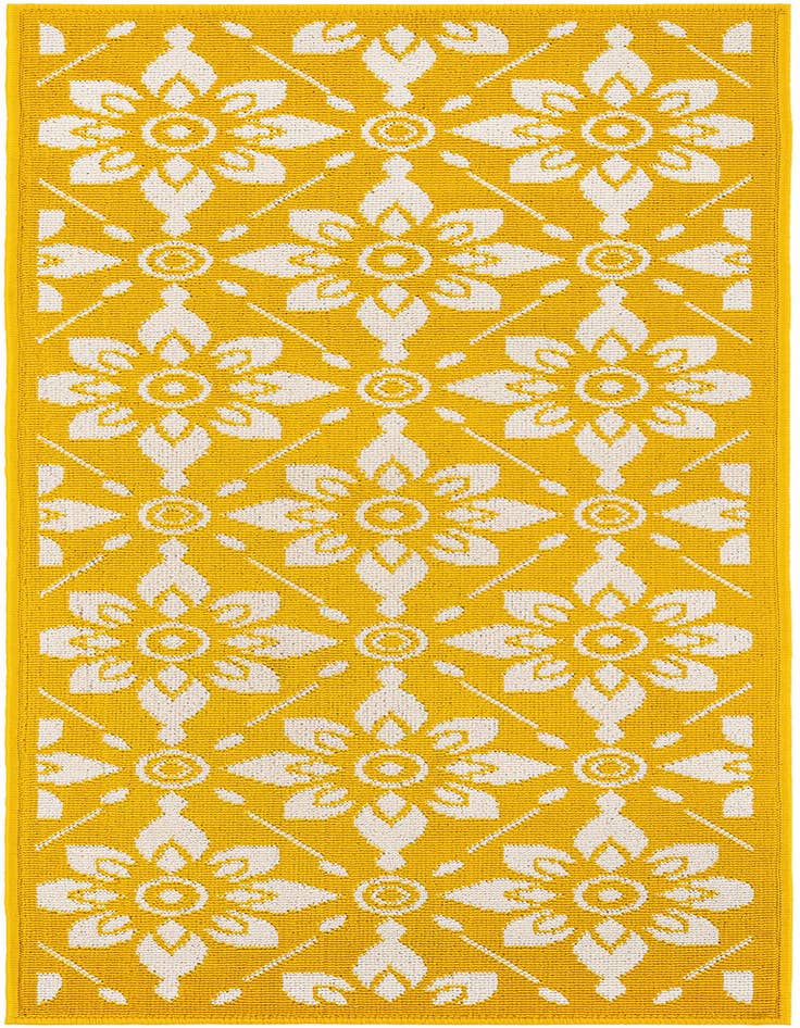 Detail image of 2' x 5' Easy-Clean Trellis Indoor / Outdoor Runner Rug