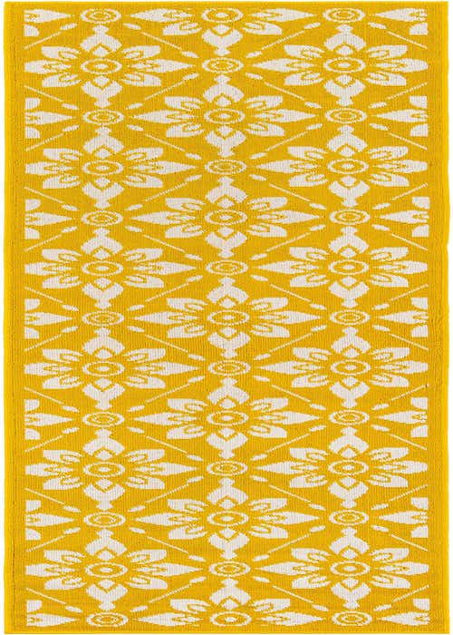 2' x 8' Easy-Clean Trellis Indoor / Outdoor Runner Rug