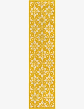 2' x 8' Easy-Clean Trellis Indoor / Outdoor Runner Rug