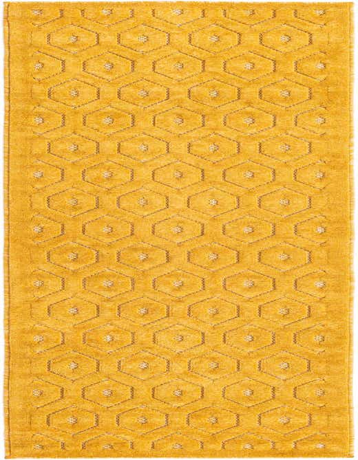 2' x 8' Easy-Clean Trellis Textured Indoor / Outdoor Runner Rug